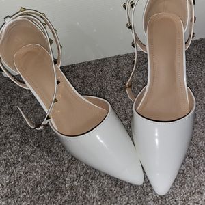 White heels